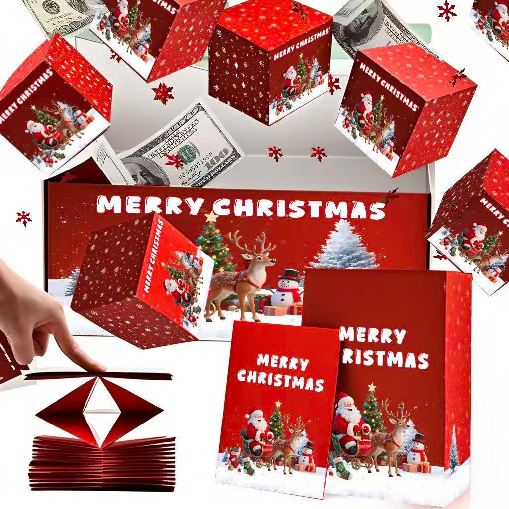 💥Unique Foldable Pop-up Christmas Gift Box💥