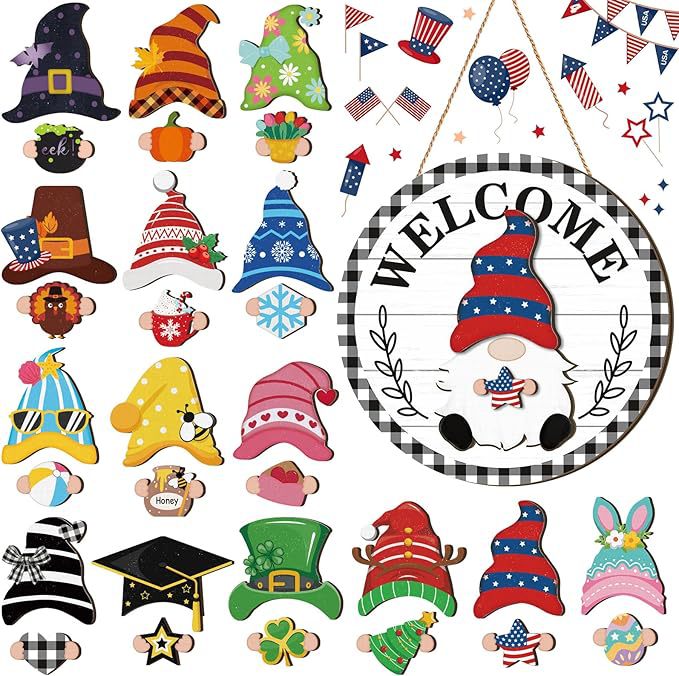๐ 2025 New Wooden Interchangeable Holiday Sign๐๐๐ธ๐