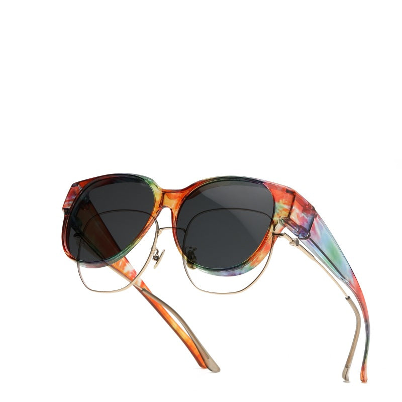 🔥LAST DAY £9.99🚀🕶New Oversized Cat Eye Sunglasses Polarized UV400 Protection