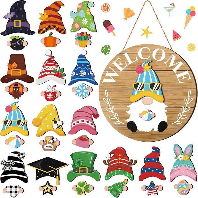 ๐ 2025 New Wooden Interchangeable Holiday Sign๐๐๐ธ๐