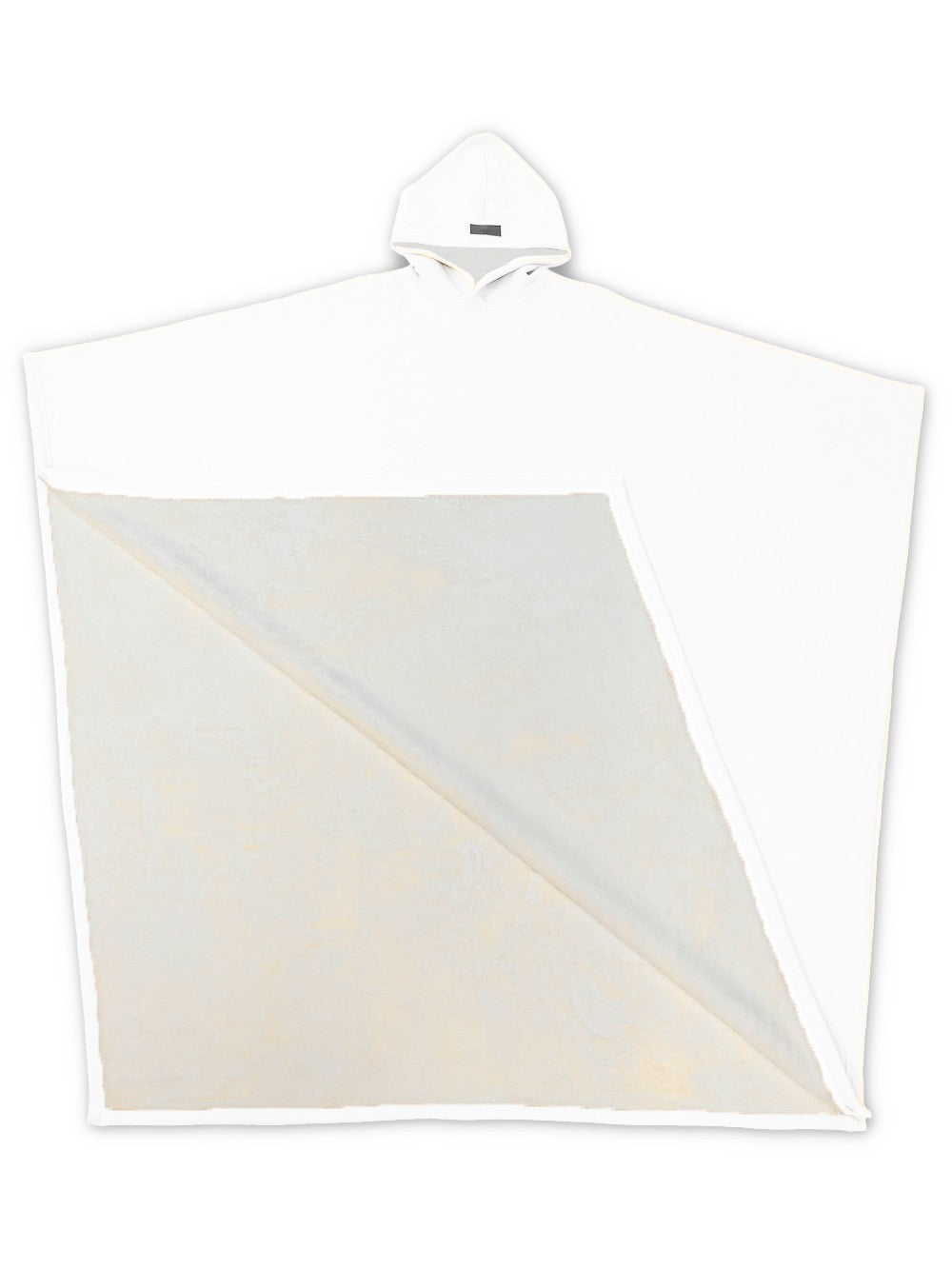 Loose cloak with hood