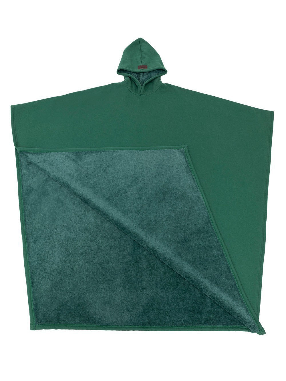 Loose cloak with hood