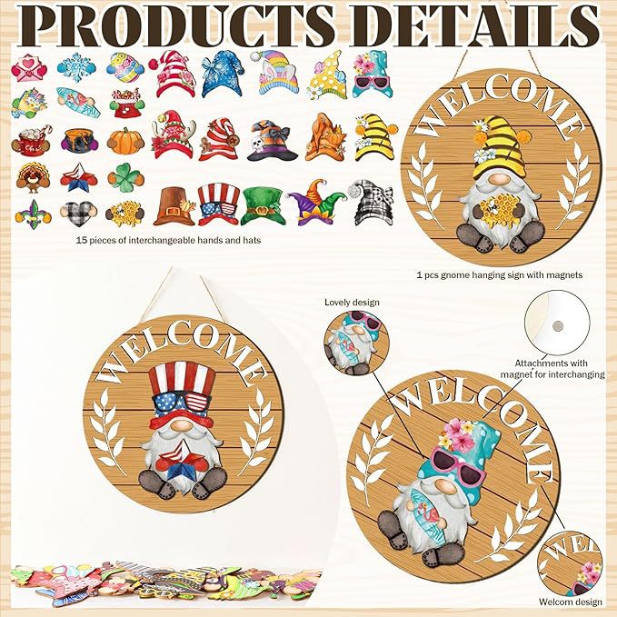 ๐ 2025 New Wooden Interchangeable Holiday Sign๐๐๐ธ๐