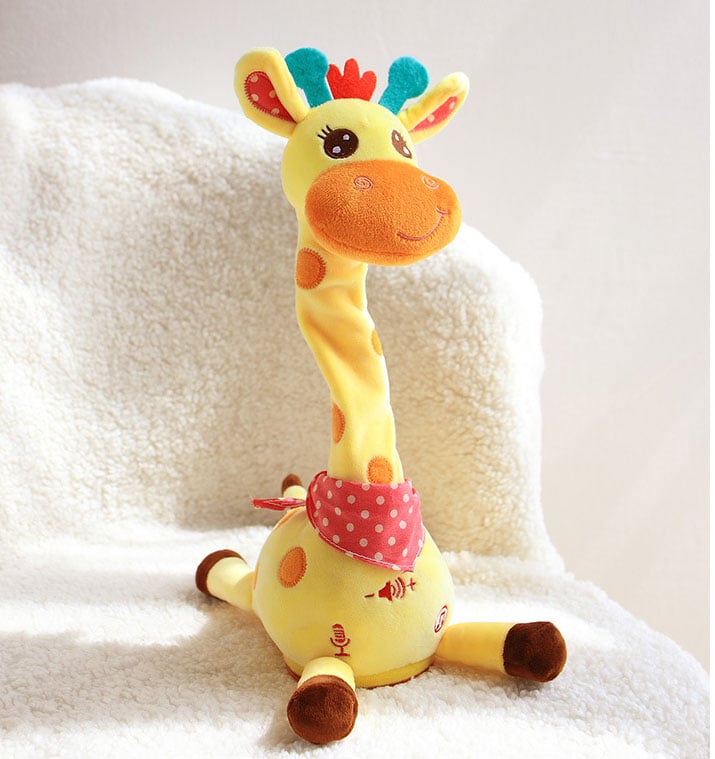 ๐ Best-selling musical giraffe toy โ sings, dances, and repeats what you say! ๐ฆ๐ต