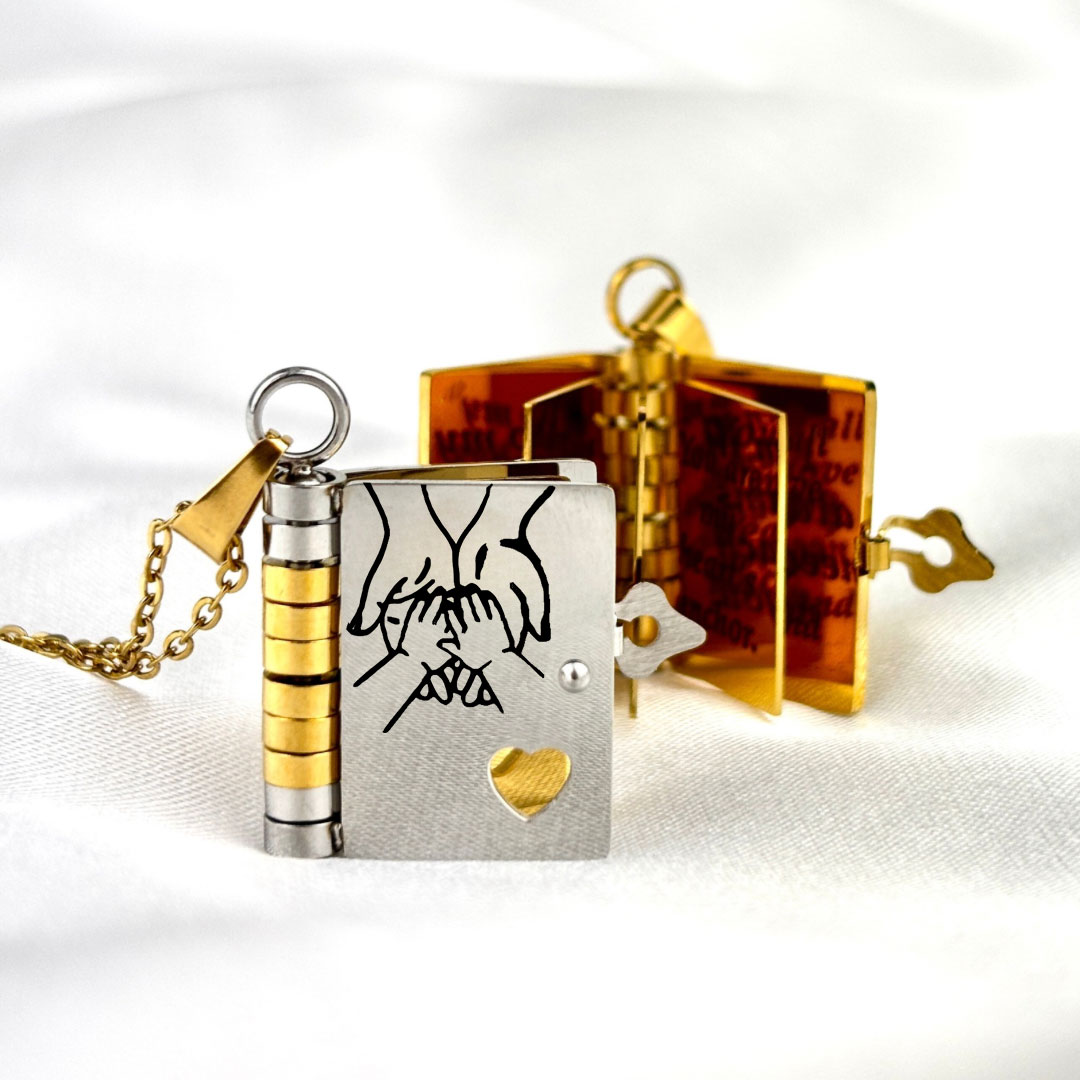 Gift for my daughter - "My Incredible Daughter" book necklace
