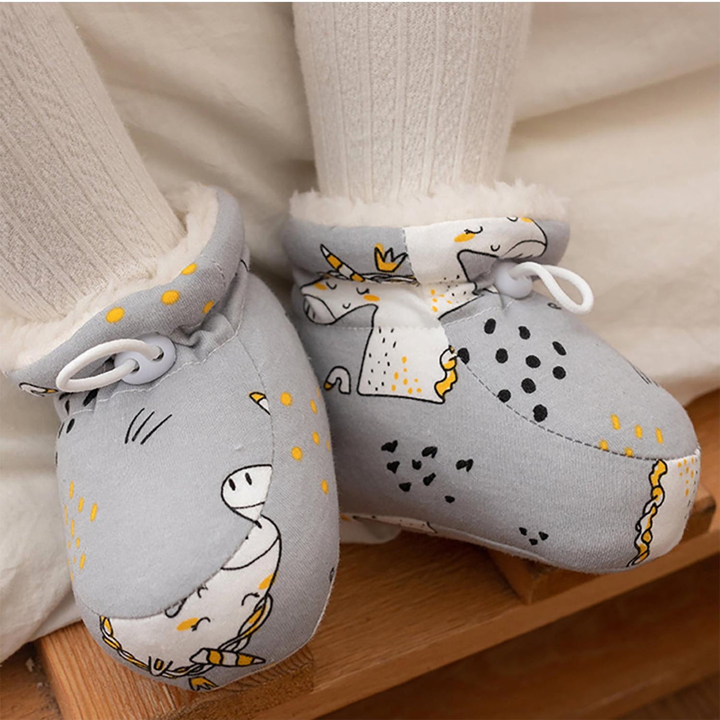 👶 Warm baby winter boots with fur - Warm Fur Baby Boots