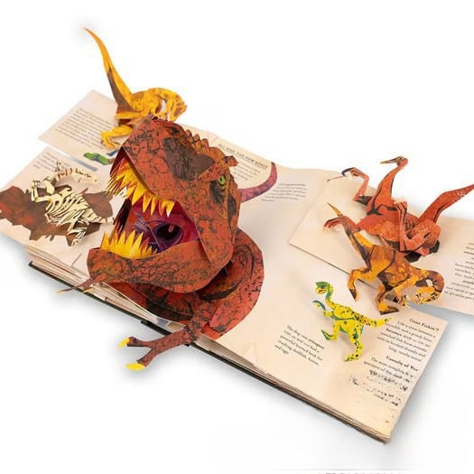 ⏰Weekly special sale: 60 per cent off🦖3D Encyclopaedia Prehistorica Dinosaurs📙HARDCOVE