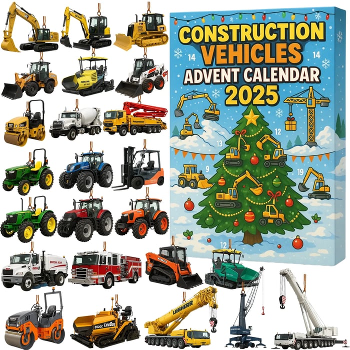 🚜Advent Calendar For Construction Machinery 2025