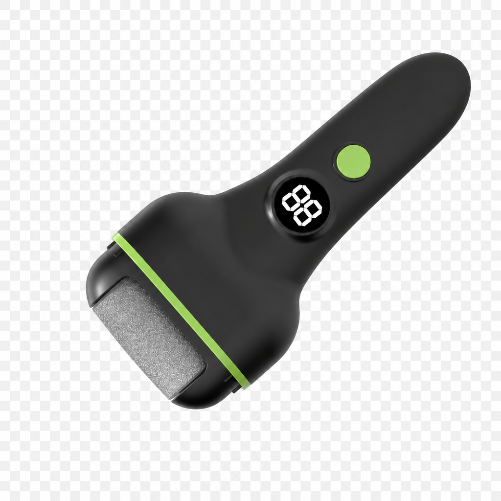 Rechargeable electric pedicure tool with intelligent pressure sens