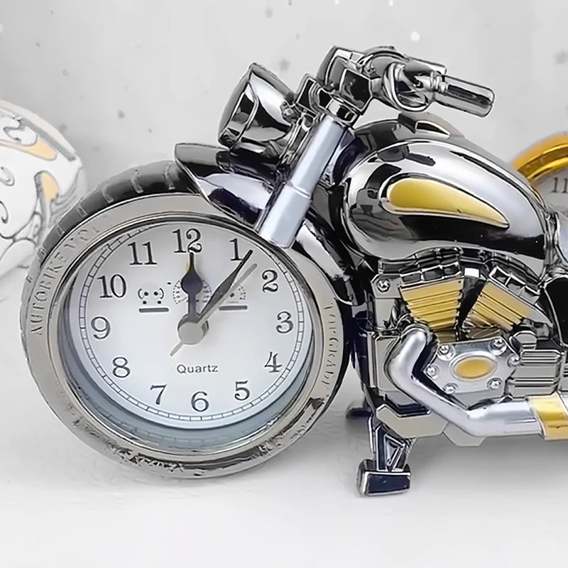 The Creative Motorcycle-Themed Alarm Clock