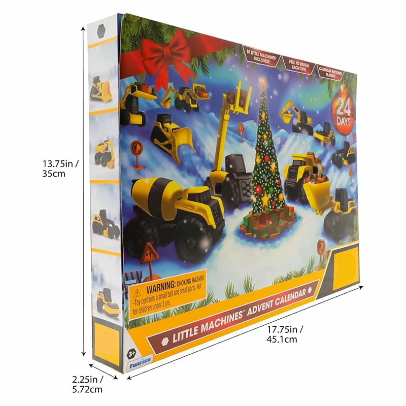 🔥LAST DAY 49% OFF🔥24 Day Christmas Countdown Calendar with Construction Truck