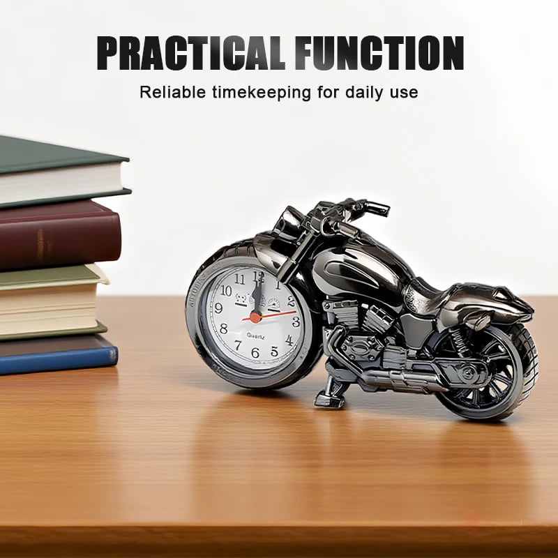 The Creative Motorcycle-Themed Alarm Clock