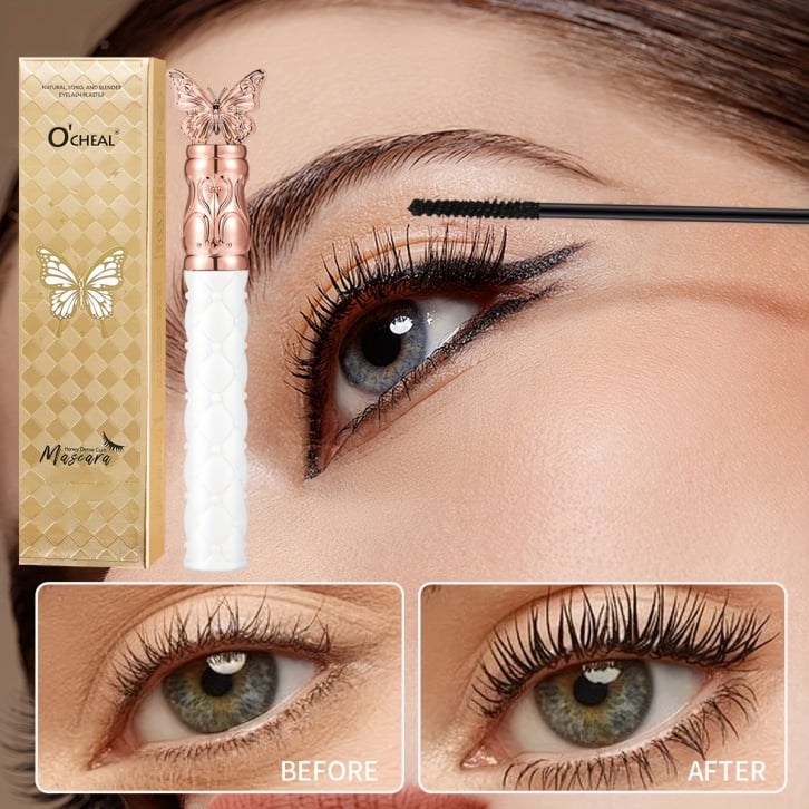 Thick, Curling, Long-lasting Mascara, Waterproof, Sweat-resistant, Lengthening, Non-staining