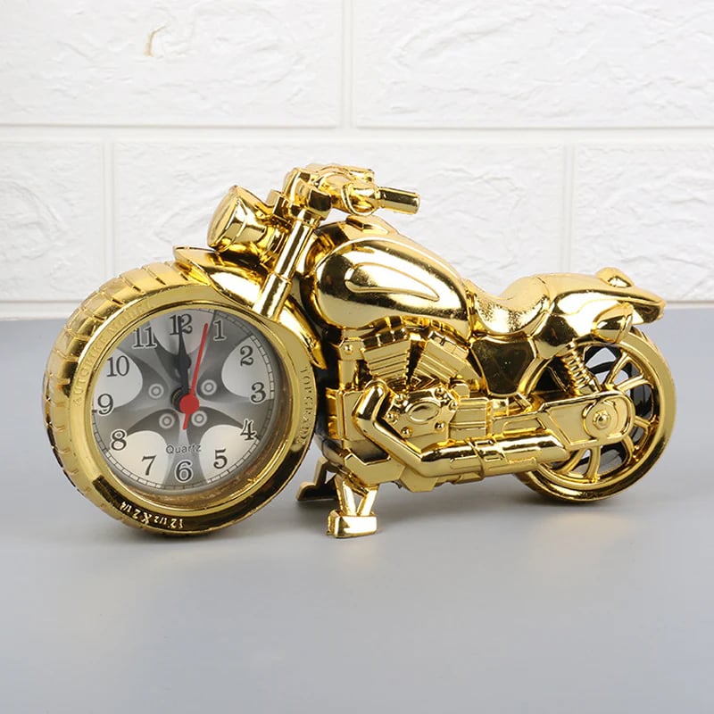 The Creative Motorcycle-Themed Alarm Clock