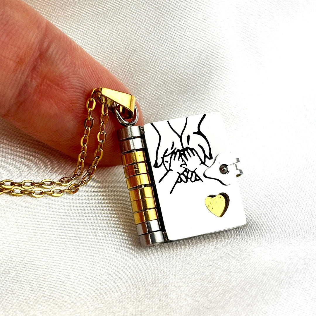 Gift for my daughter - "My Incredible Daughter" book necklace