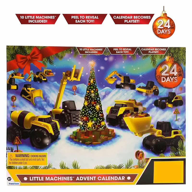 🔥LAST DAY 49% OFF🔥24 Day Christmas Countdown Calendar with Construction Truck