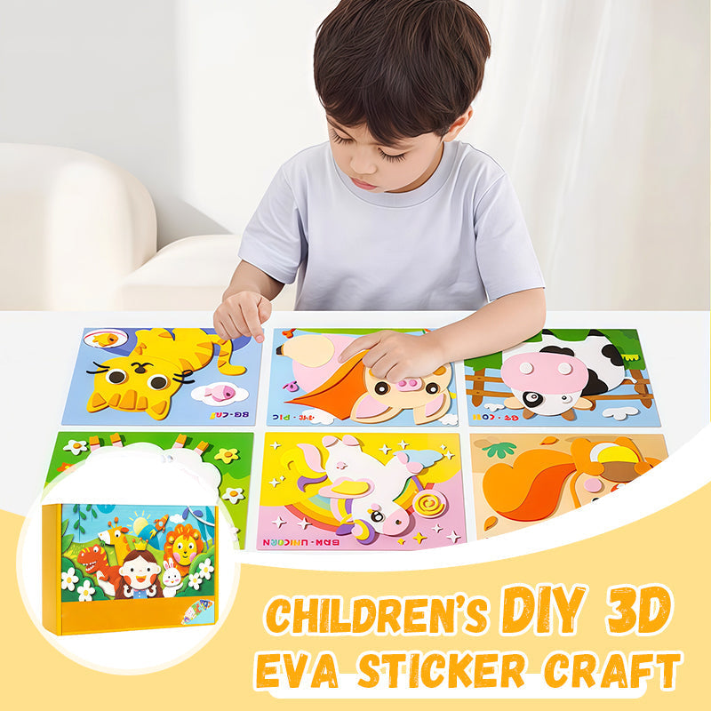Kids DIY 3d Eva Sticker Craft