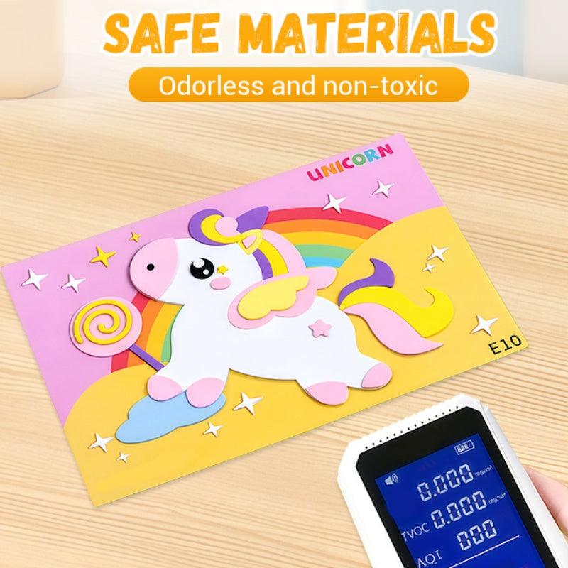 Kids DIY 3d Eva Sticker Craft