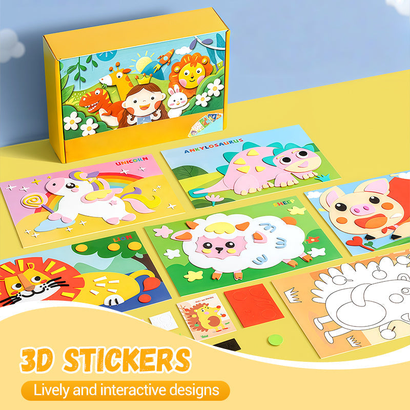 Kids DIY 3d Eva Sticker Craft