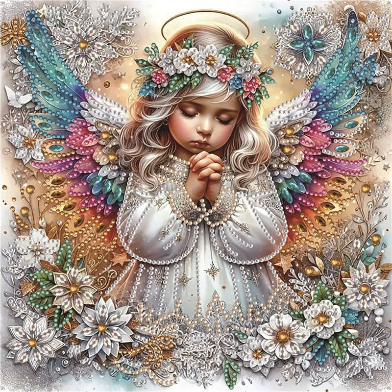 👼✨Sparkling Crystal Diamond Art Kit For DIY Wall Decor