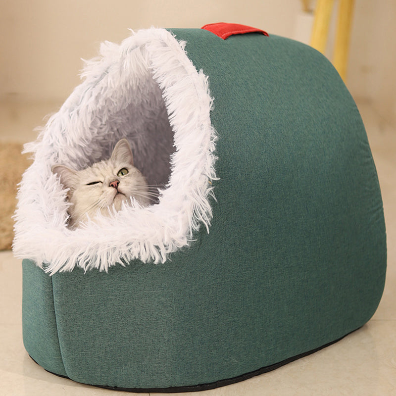 🐾Warm winter cave bed for pets