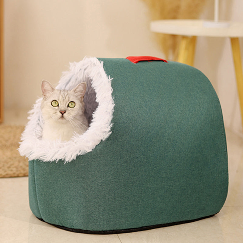 🐾Warm winter cave bed for pets
