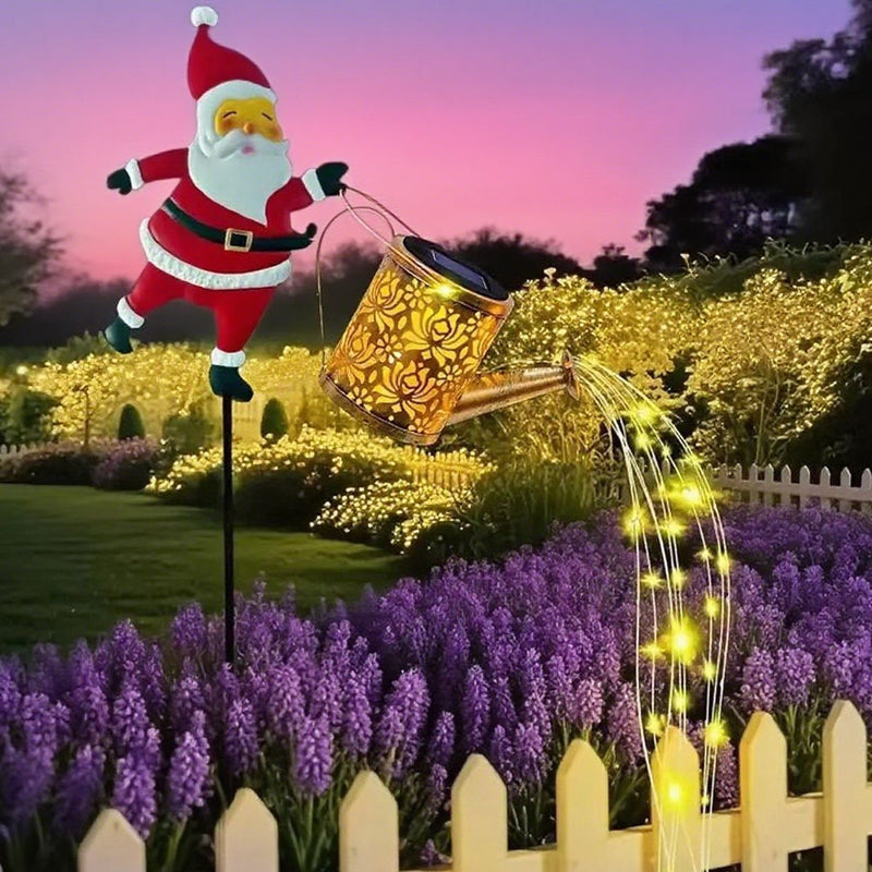 ⏰Solar lamp for the garden in the shape of Santa Claus🎅🎄