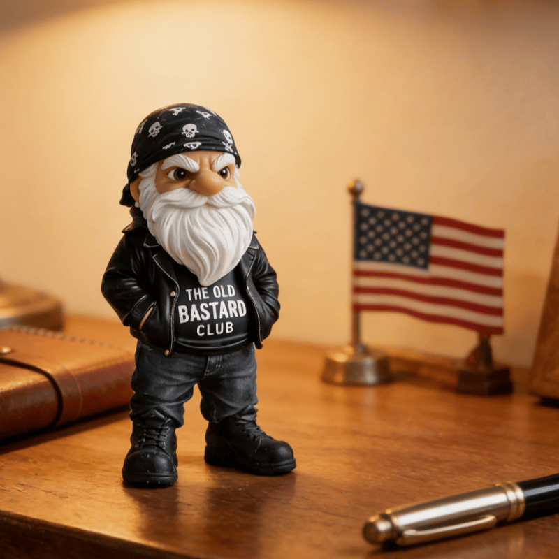 🔥Vintage Club Gnome – The Old Bastard Edition