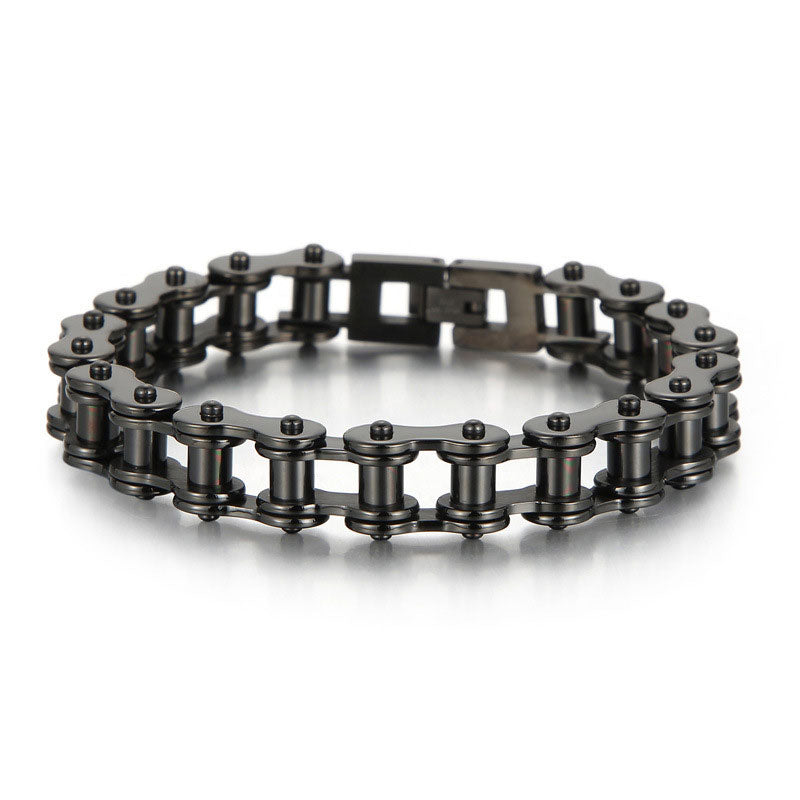 Bicycle Titanium Steel Motorcycle Chain Bracelet