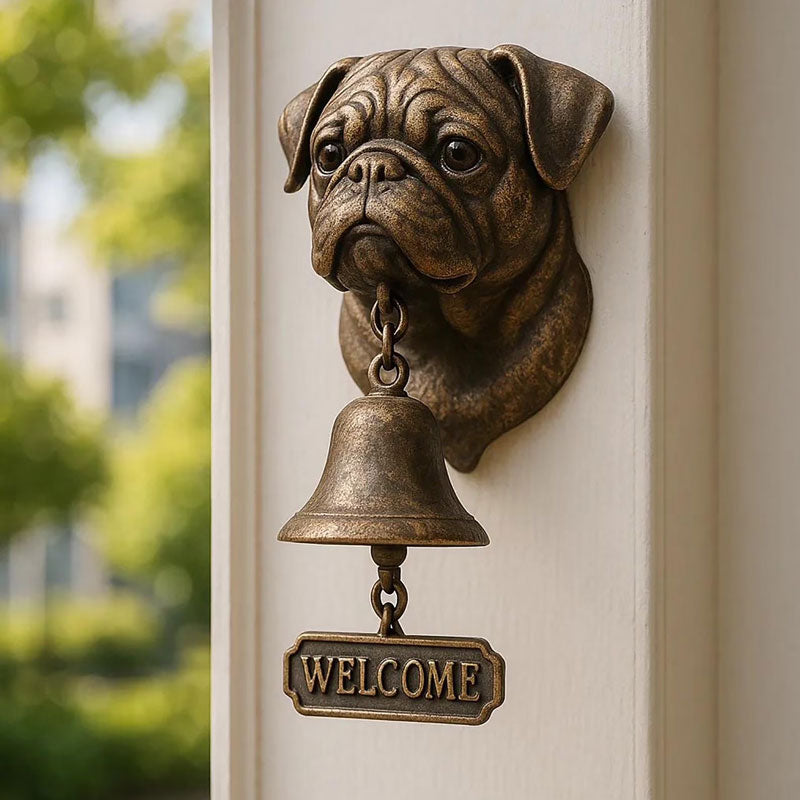 🐶 Welcome doorbell with dog them