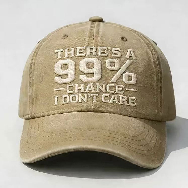 Vintage Washed Cotton Adjustable Hat