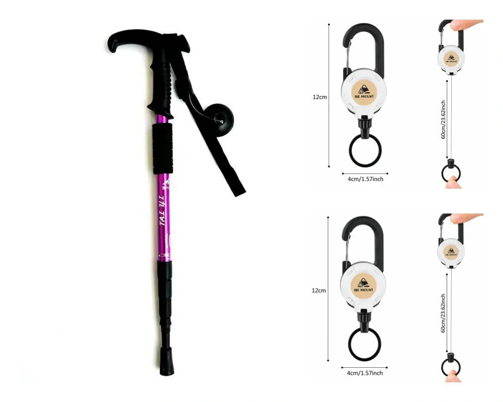 Adjustable Aluminum Hiking Pole
