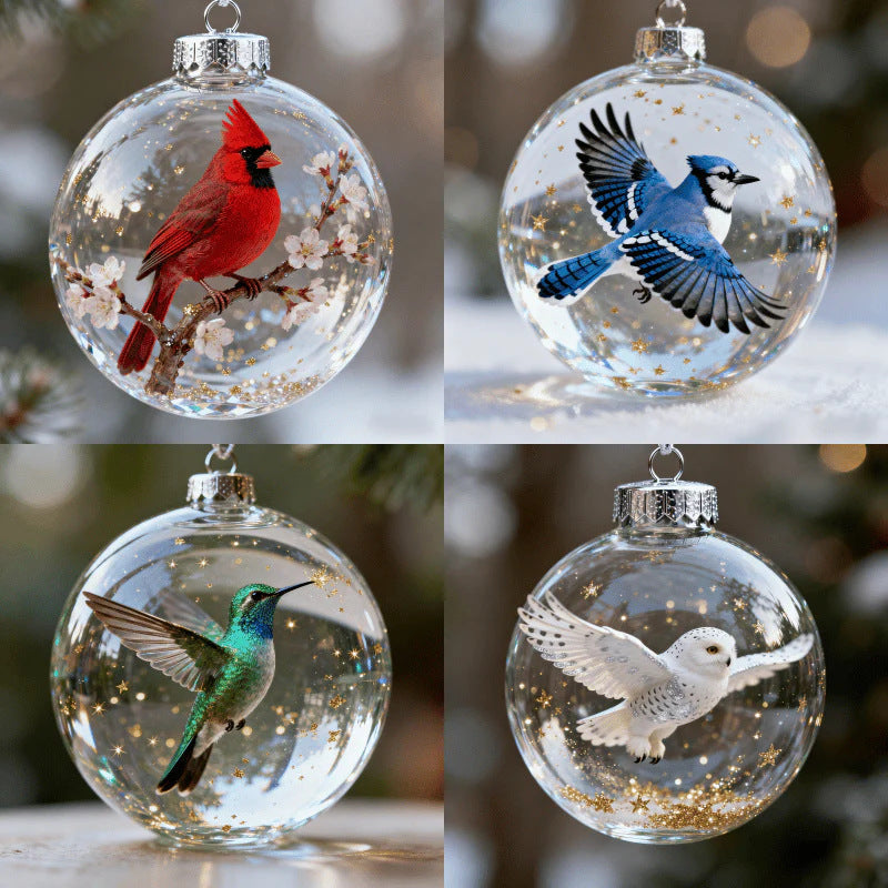 🔥🔥Last Day 49% Off - 2026 Wildlife Wonders CollectionTM Crystal Glass Ornaments