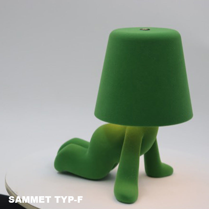 Touch Control Table Lamp Golden Statue LED Lamp/Touch Control Table Lamp Golden Statue LED Lamp