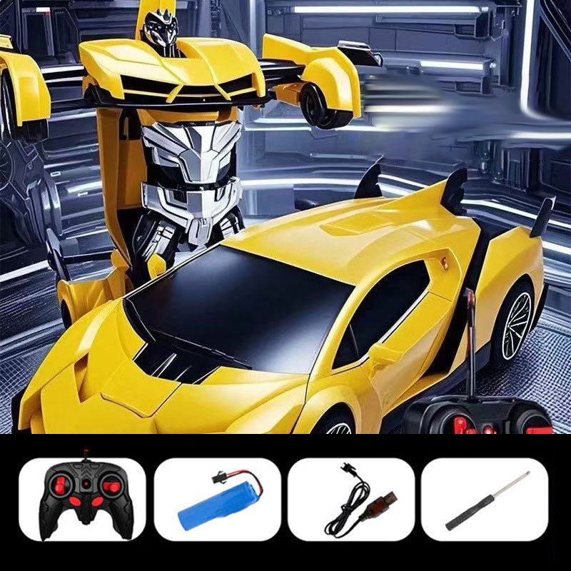 Transforming RC Car – One Button, Double the Fun! 🎮🤖