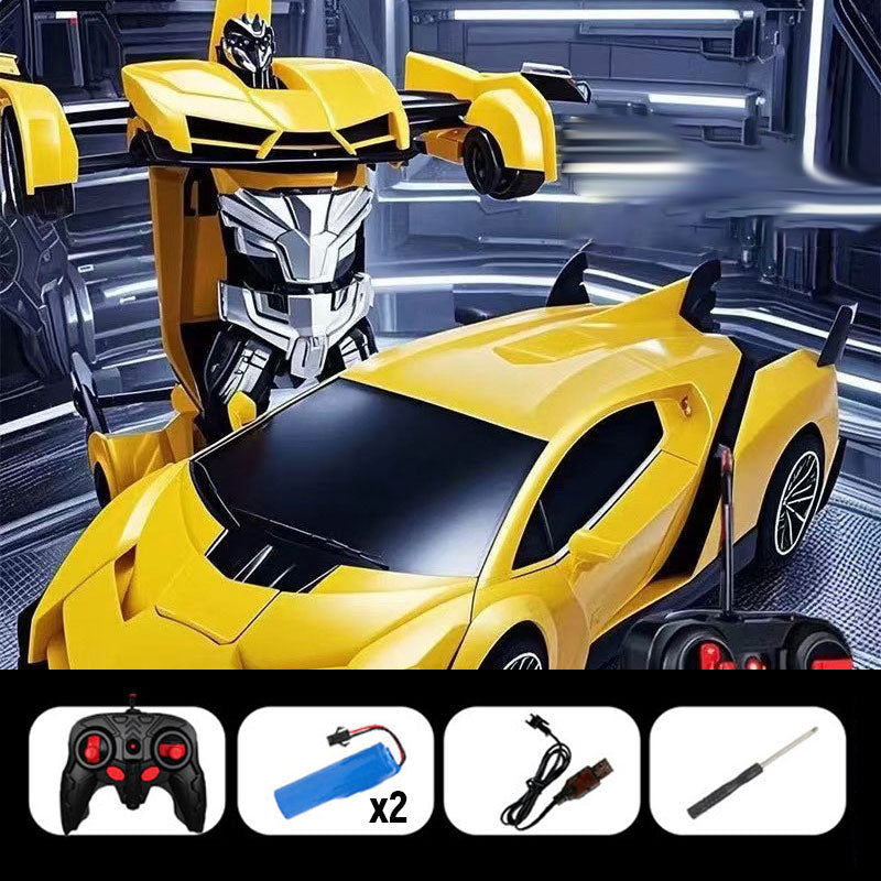 Transforming RC Car – One Button, Double the Fun! 🎮🤖