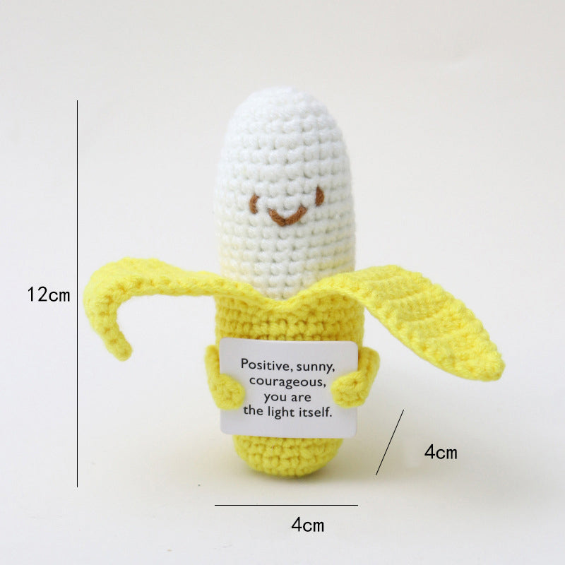 Emotional Support Knitted Doll 100% Knitted Dolls - 10x Compensation for Fakes, Free Returns