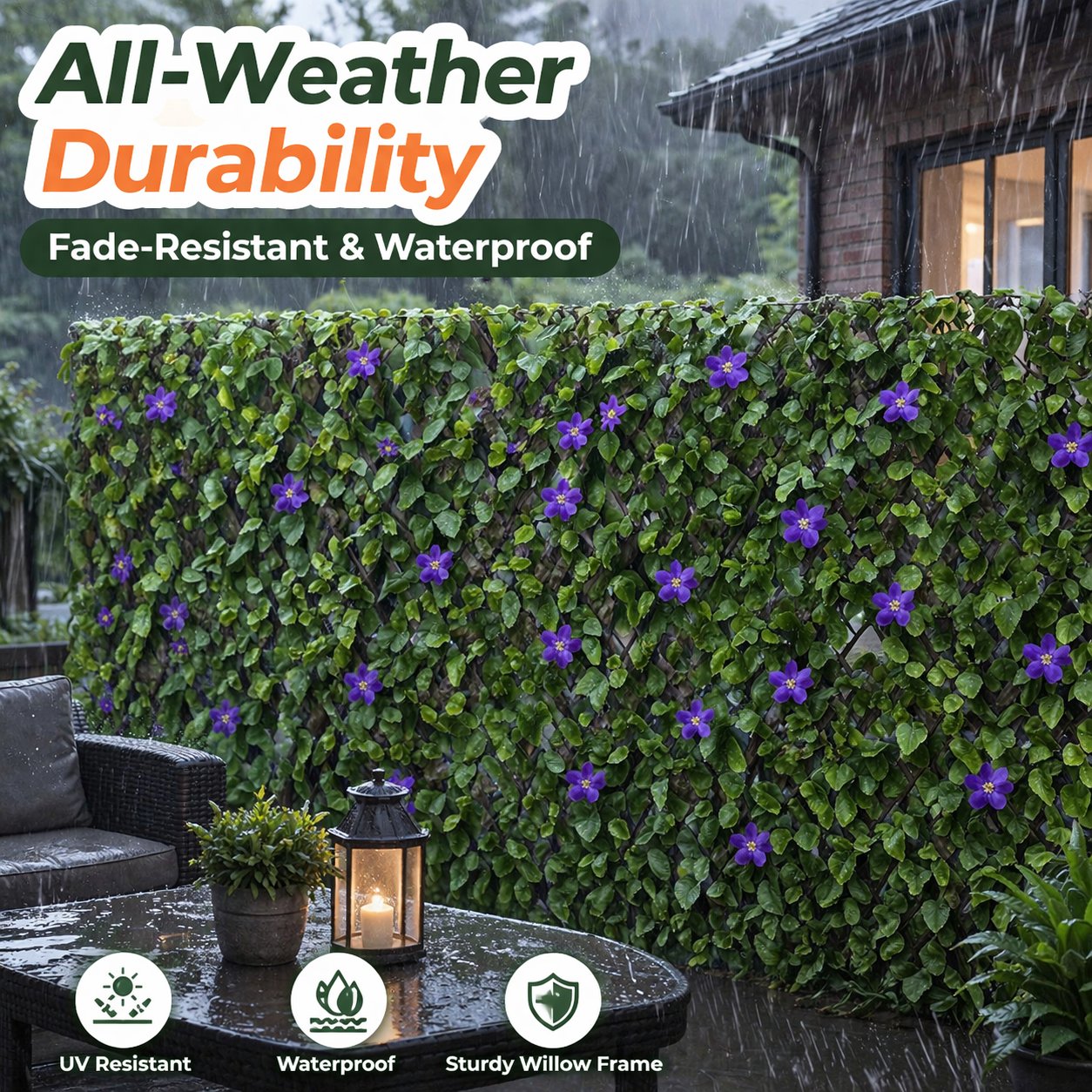 🌿 Expandable Artificial Fence