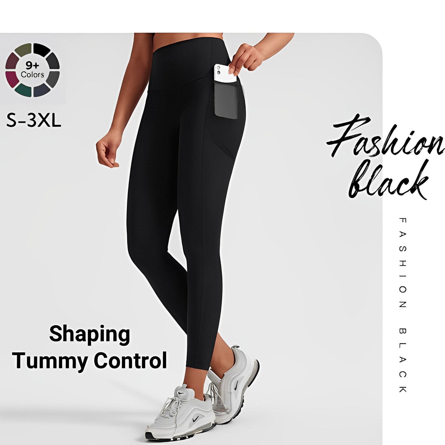 🎁Last day 49% off🔥High-waisted tummy control and body shaping workout leggings