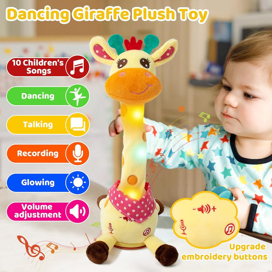 🎉 Best-selling musical giraffe toy – sings, dances, and repeats what you say! 🦒🎵