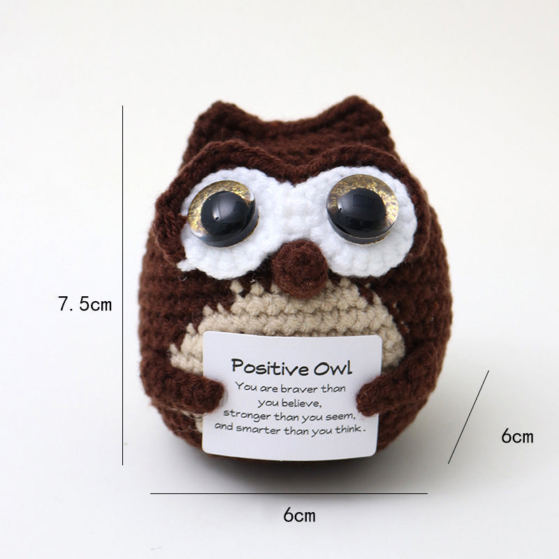 Emotional Support Knitted Doll 100% Knitted Dolls - 10x Compensation for Fakes, Free Returns