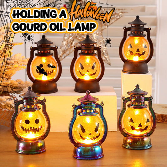 🎃 Vintage Halloween Portable Pumpkin Lantern🎃