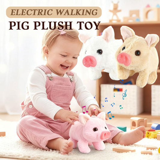 🔥Last day: 49% off! 🎅Christmas offer: Realistic plush pig – the perfect gift! 🎁