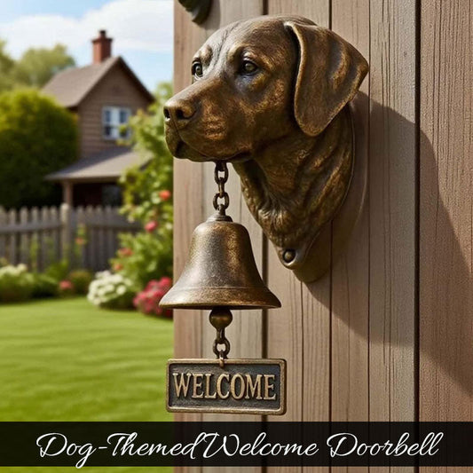 🐶 Welcome doorbell with dog them