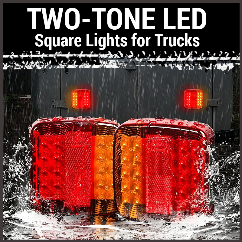 🔥LAST DAY – 49% OFF🔥LED Dual-color Square Lights For Trucks And Vans