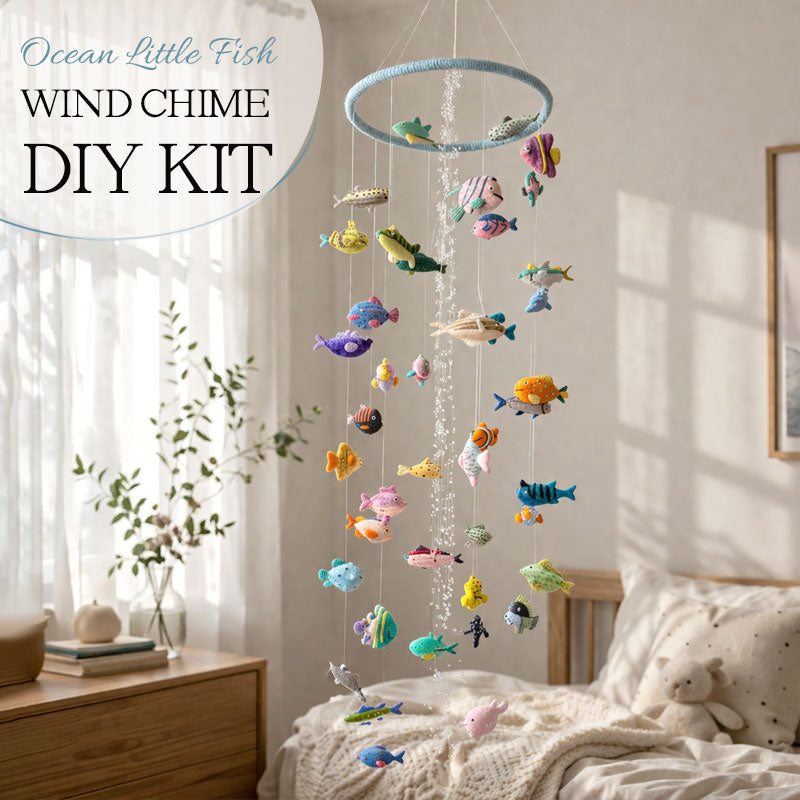 Ocean Little Fish Wind Chime DIY Kit — Hand-Craft Your Own Floating Underwater World
