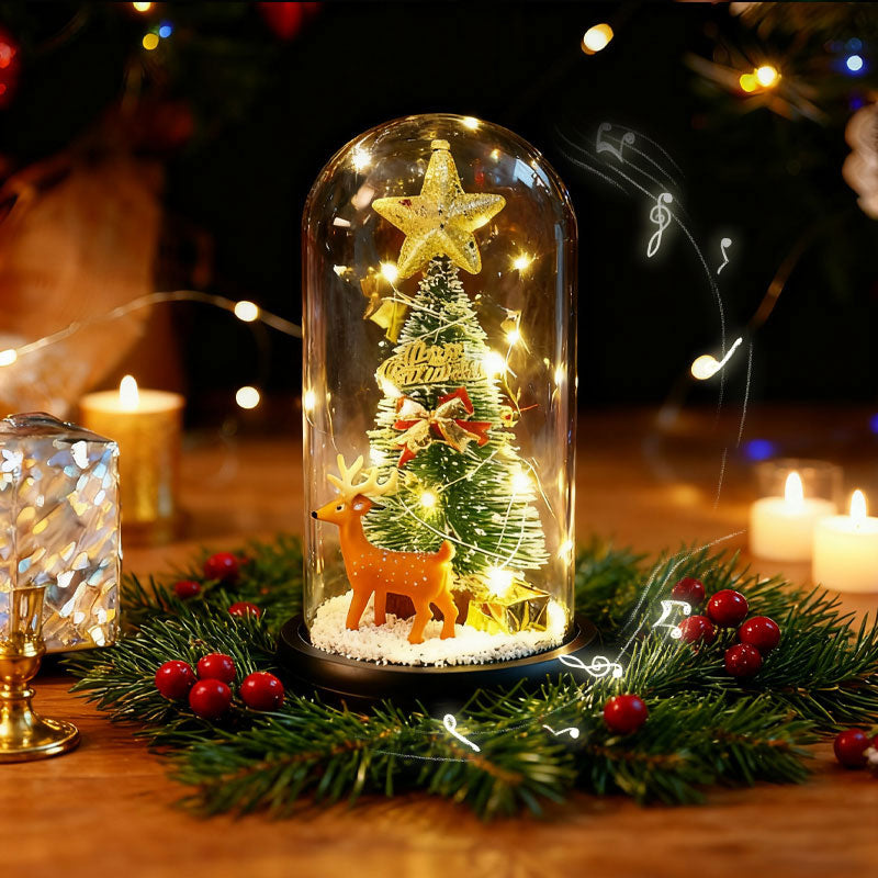 🎅🎶✨Christmas Musical Glass Dome