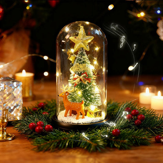 🎅🎶✨Christmas Musical Glass Dome