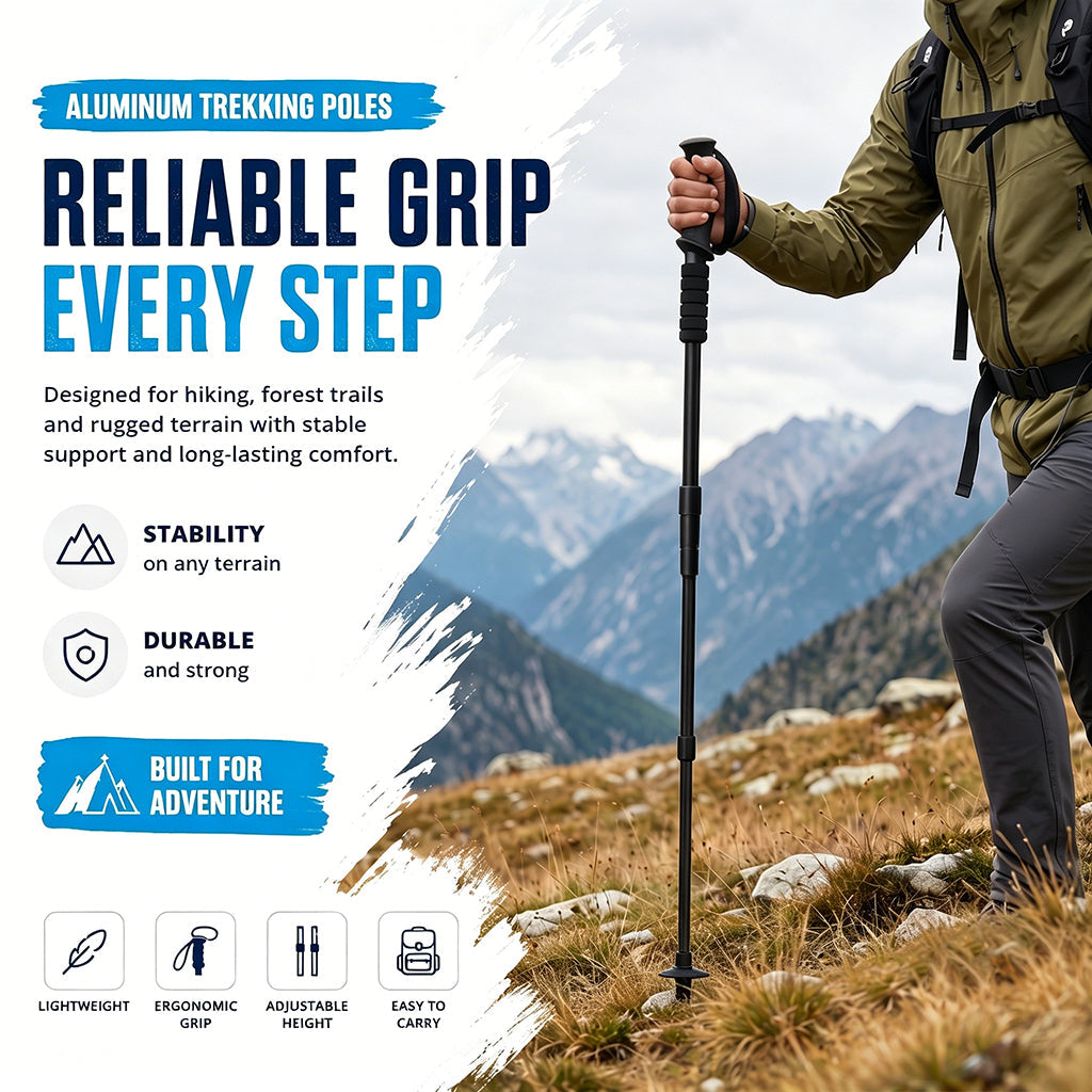 Adjustable Aluminum Hiking Pole