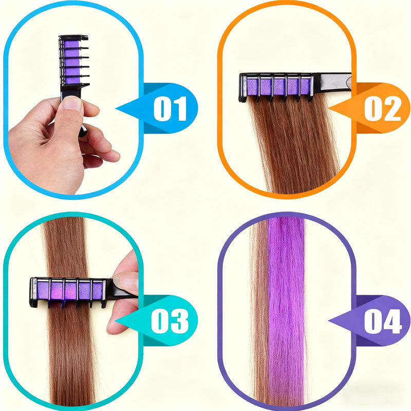 ✨ColorWhirl temporary hair colour comb